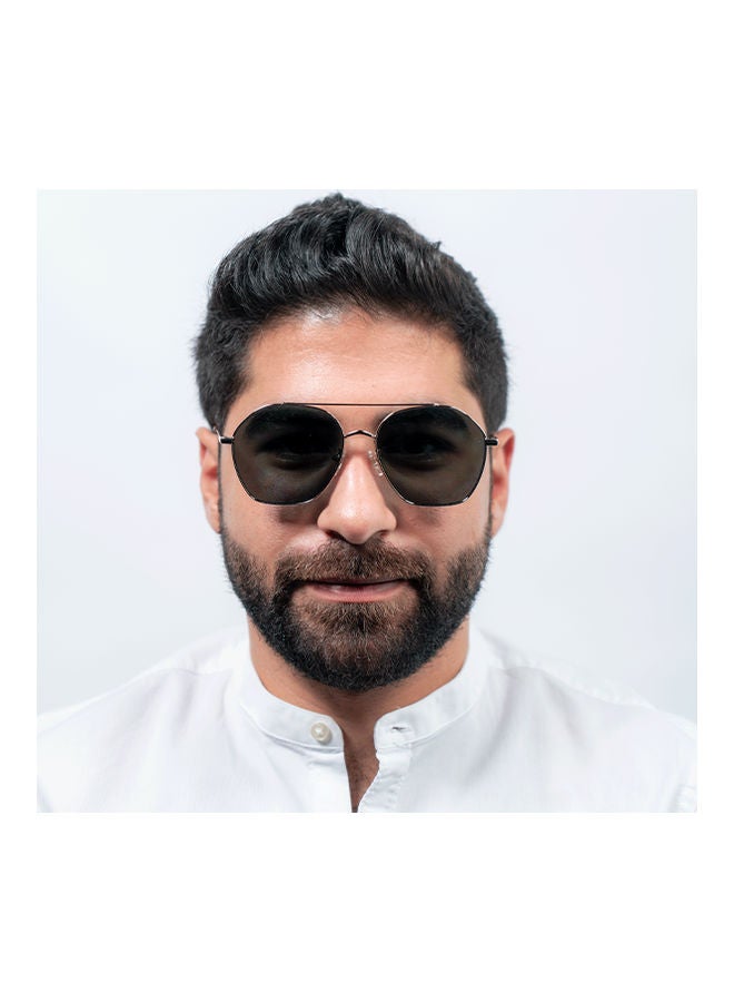 30 سندايز نظارة شمسية جيت سيت بإطار آفياتور كامل الحواف للرجال - Image 4