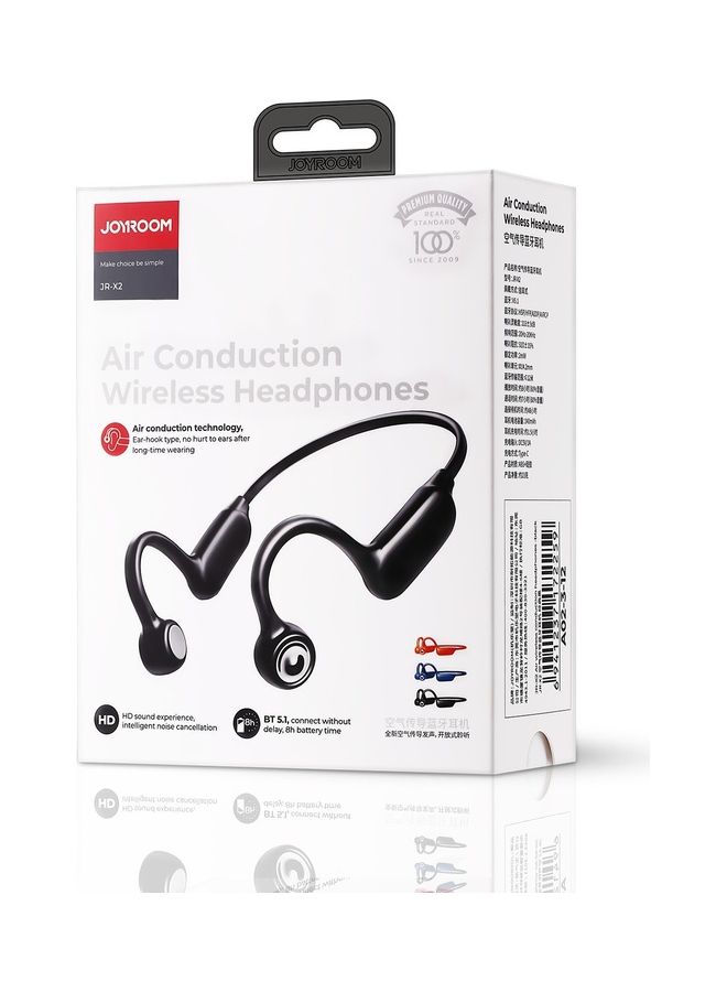 JOYROOM - BT Wireless Neck Hang Air Conduction Earphones Orange - Image 1