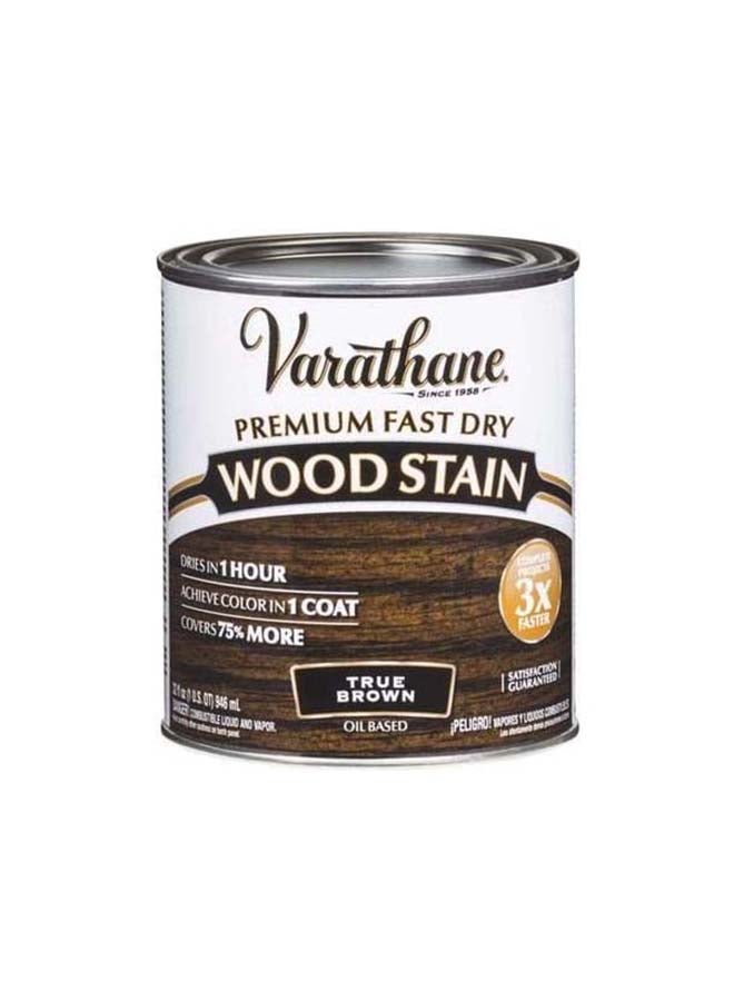 Varathane Premium Fast Dry Wood Stain Brown 846ml