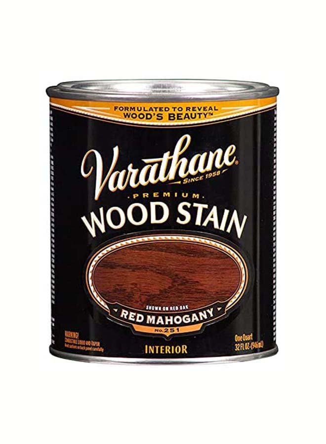 RUST-OLEUM Varathane Oil-Based Interior Wood Stain Red Mahogany 
