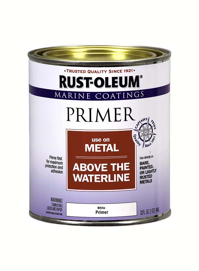 RUST-OLEUM Marine Coating Metal Primer White 