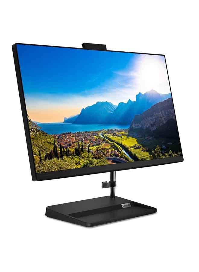 Lenovo - IdeaCentre AIO 3 24ITL6 Laptop With 23.8-Inch FHD Touch Screen Display, Core i3-1115G4 Processor/8GB RAM/512GB SSD/Windows 11/Integrated Graphics English/Arabic Black - Image 1