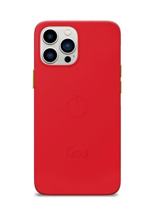 Protective Case And Cover For iPhone 13 Pro Max With Magnetic Bars Red - v1640029032/N52205649A_1