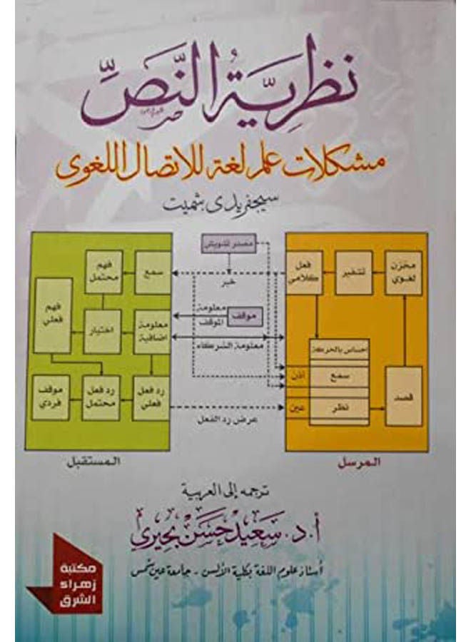 نظرية النص: مشكلات علم لغة للاتصال اللغوي Paperback Arabic by Thmeth - 2019 