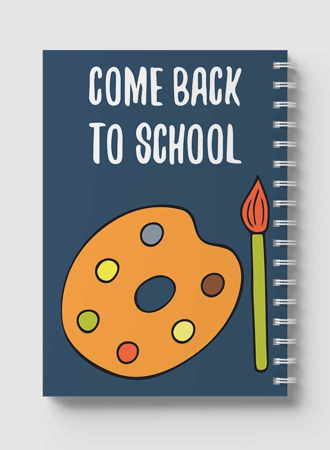 لوحة دفتر ملاحظات بسلك حلزوني للمدرسة أو تدوين ملاحظات العمل يحتوي على 60 ورقة متعدد الألوان - Image 5