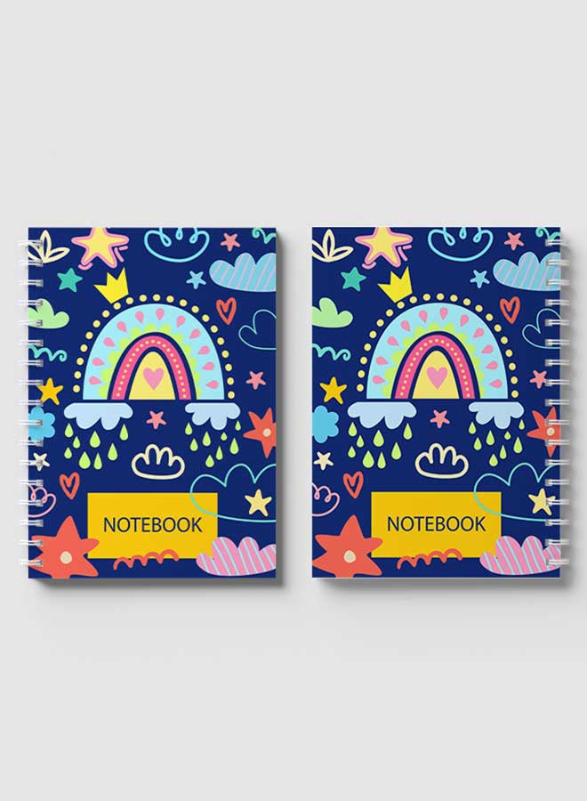 لوحة دفتر سلك متعدد الألوان - Image 4