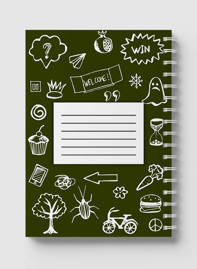 LOWHA Spiral Notebook For School Or Business Note Taking with 60 Sheets Multicolour - Image 5