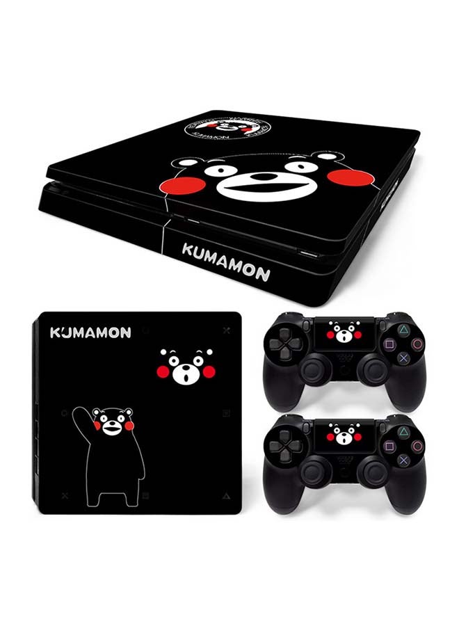 Vinyl Decal Console and Controller Decal Sticker Set For PlayStation 4 Slim 