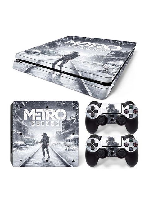Console and Controller Decal Sticker Set For PlayStation 4 Slim