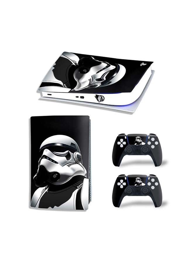 Console and Controller Decal Sticker Set For PlayStation 5 Digital Version