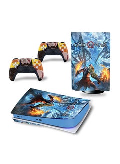 Console and Controller Decal Sticker Set For PlayStation 5 Disc Version