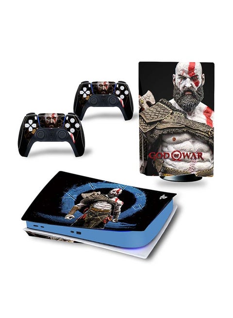 Console and Controller Decal Sticker Set For PlayStation 5 Disc Version