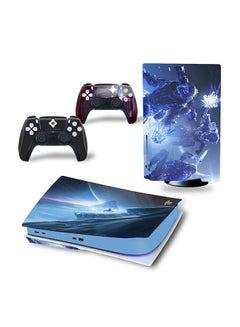 Console and Controller Decal Sticker Set For PlayStation 5 Disc Version