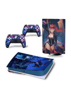 Console and Controller Decal Sticker Set For PlayStation 5 Disc Version