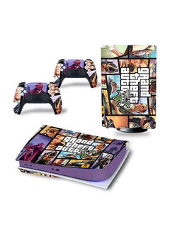 Console and Controller Decal Sticker Set For PlayStation 5 Disc Version