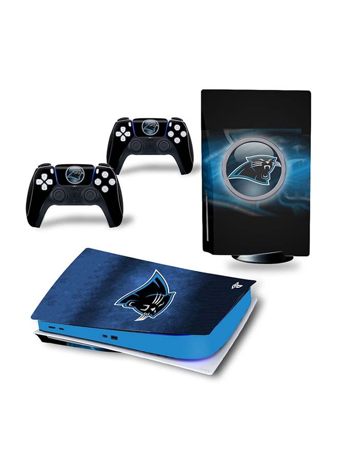 Vinyl Decal - Console and Controller Decal Sticker Set For PlayStation 5 Disc Version - Image 1