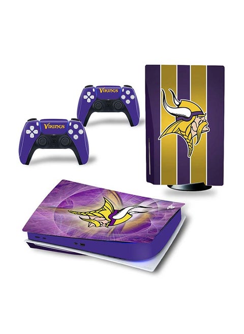 Console and Controller Decal Sticker Set For PlayStation 5 Disc Version