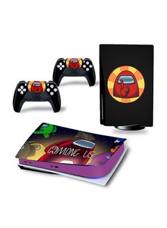 Console and Controller Decal Sticker Set For PlayStation 5 Disc Version