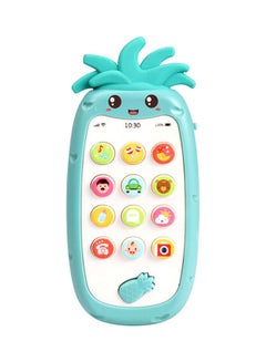 Generic Multifunctional Silicone Teether Baby Mobile Phone Toy With Light, Music, and Sounds 15.30x7.20x3.00cm  - Image 1