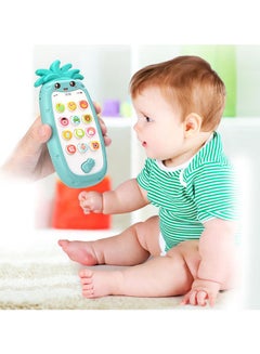 Multifunctional Silicone Teether Baby Mobile Phone Toy With Light, Music, and Sounds 15.30x7.20x3.00cm - v1640064840/N51660733A_4