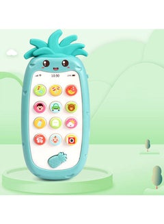 Generic Multifunctional Silicone Teether Baby Mobile Phone Toy With Light, Music, and Sounds 15.30x7.20x3.00cm  - Image 2
