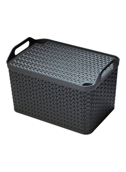 Large Urban Store Basket Grey 47.5x25x64cm