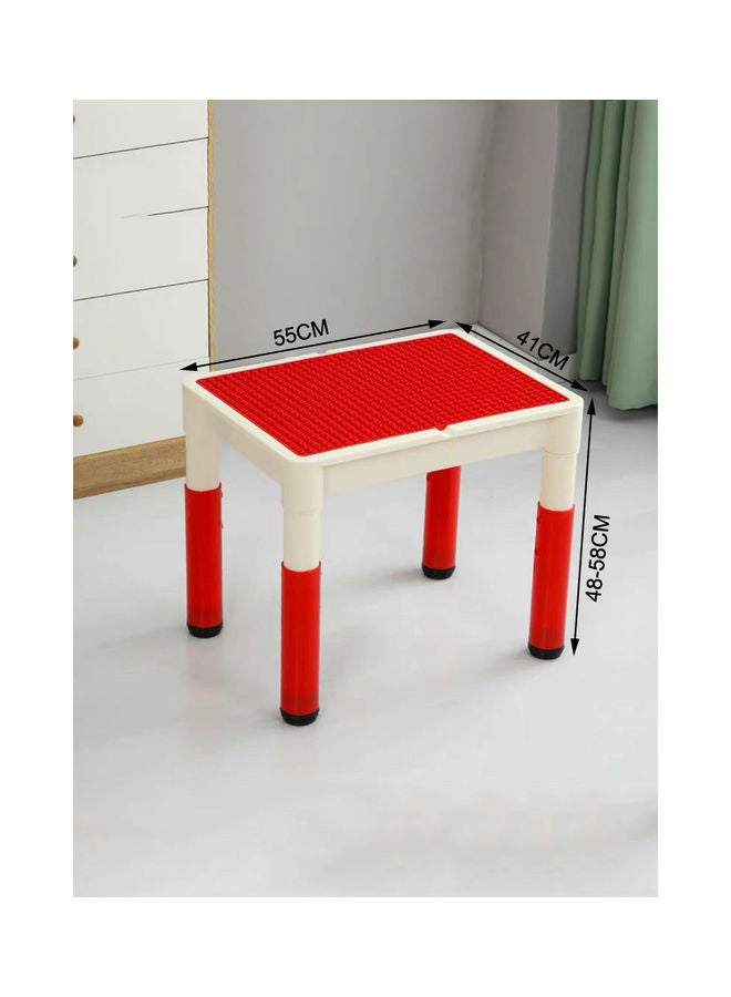 N08814 Indoor Square Building Blocks Table 2+ Years  - Image 2