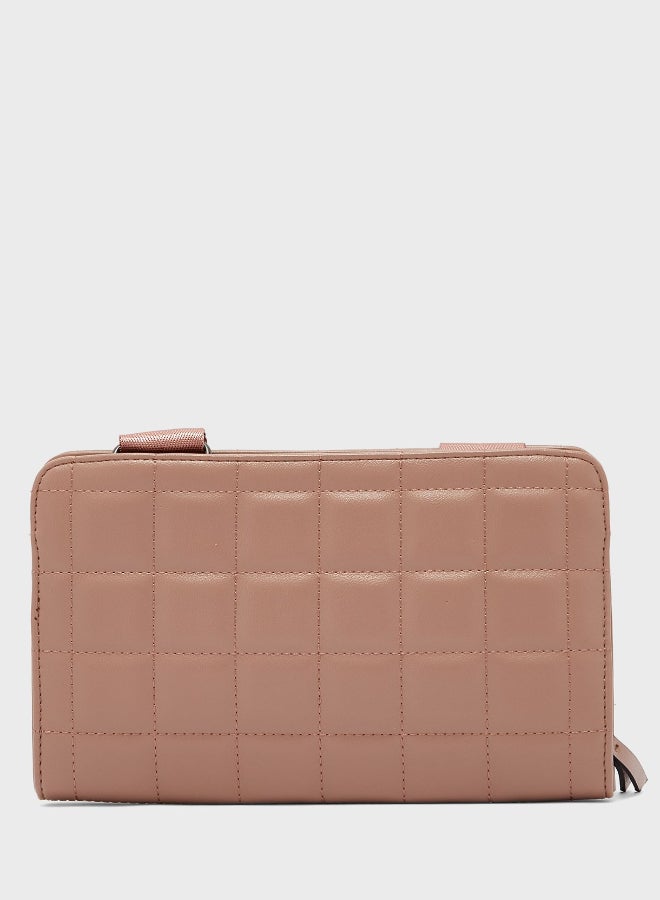 CALL IT SPRING - Duo Crossbody Bag With Coin Purse Pink - Image 1