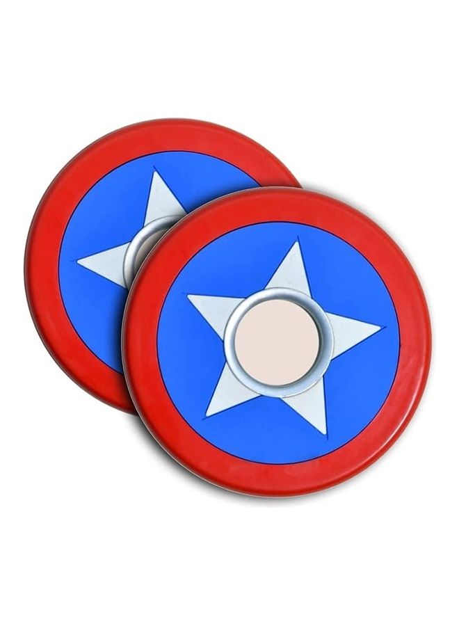 سبانود فيتنيس لوح وزن من الحديد الأمريكي Sparnod Fitness SPA-7.5_PAIR لتدريب القوة ورفع الأثقال وكروس فيت  - Image 1