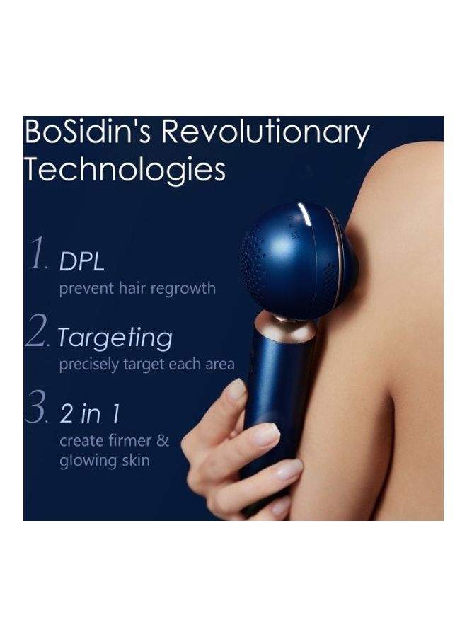 Bosidin Mini Dual Pulse Laser Hair Removal Device Blue 450grams - Image 5