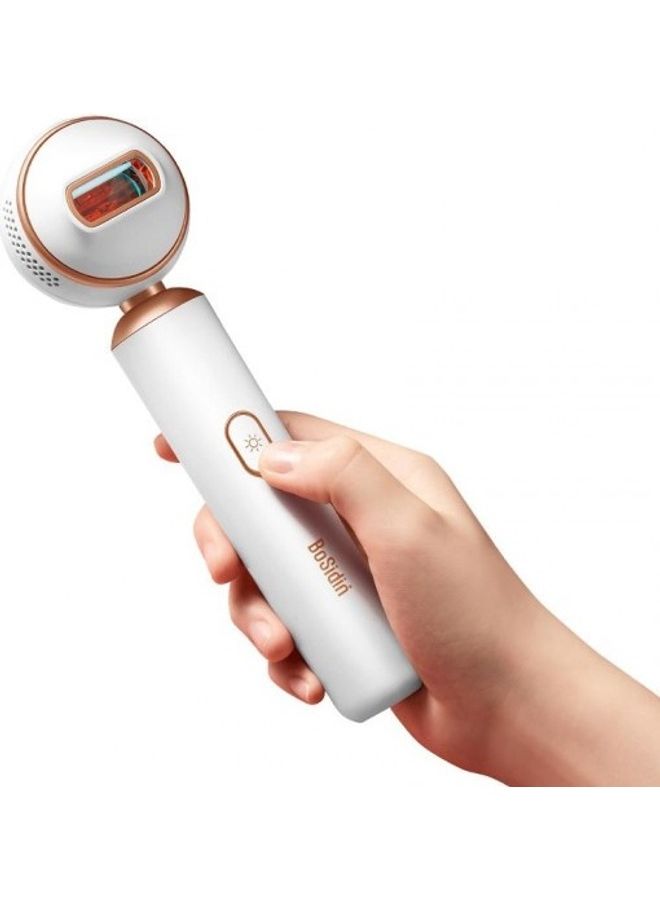 Bosidin Mini Dual Pulse Laser Hair Removal Device White 450grams - Image 1