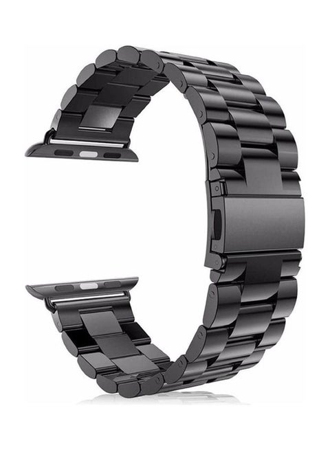 Stainless Steel Replacement Band For Apple Watch Series 7/6/5/4/3/2/1 38/40/41MM Black