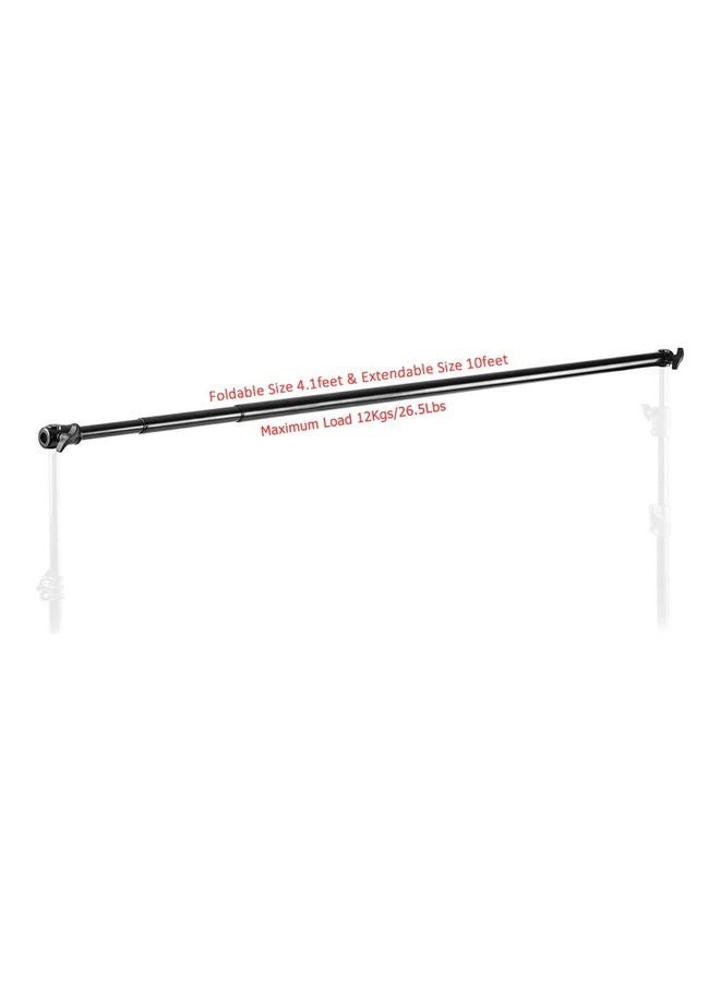 Coopic - S06 Adjustable Backdrop Support Photography Stand Set Black - Image 1