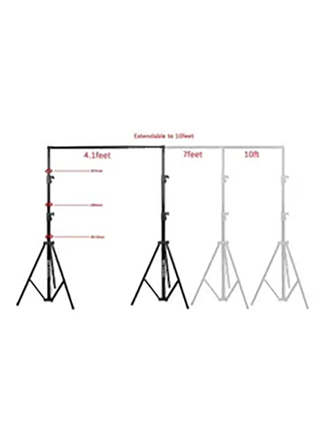 Coopic S06 Adjustable Backdrop And Photography Stand Set Green  - Image 2