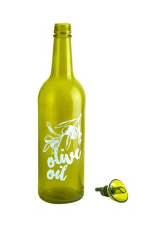 HEREVIN Coloured Oil Bottle Green 750ml  - Image 1