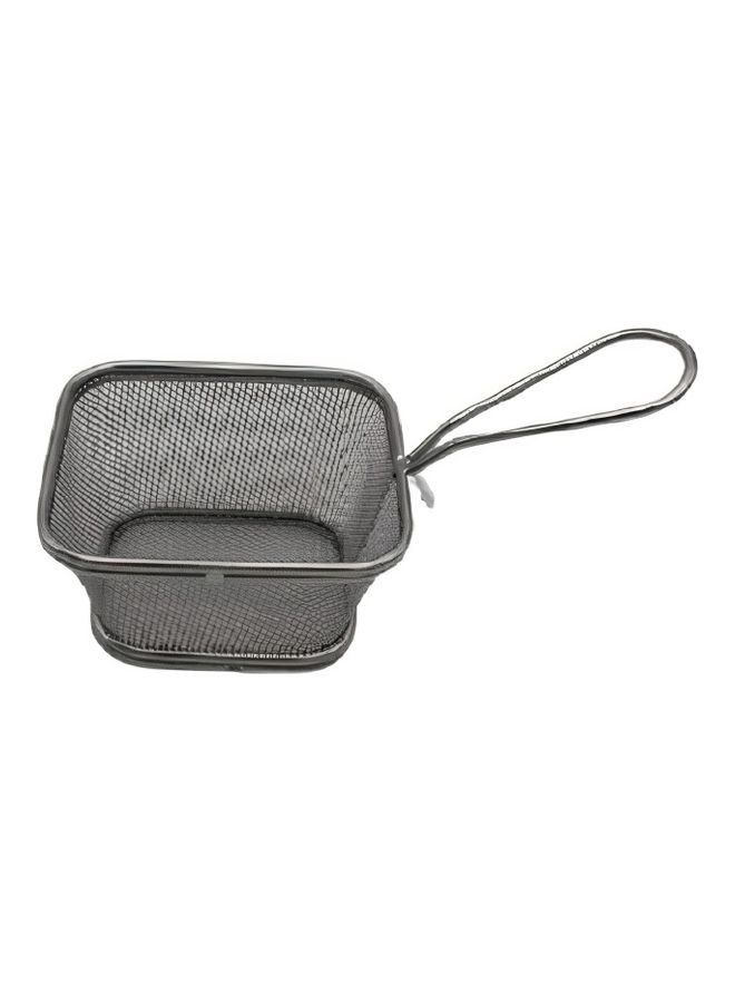Feeling - Fry Basket Holder Silver 8x10x7.5cm - Image 1