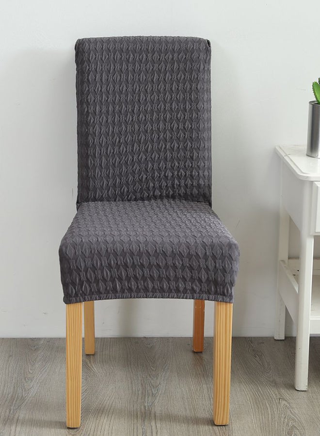 Sharpdo Set Of 4 Waterproof Thick Chair Covers Dark Grey 38x38x45cm  - Image 2