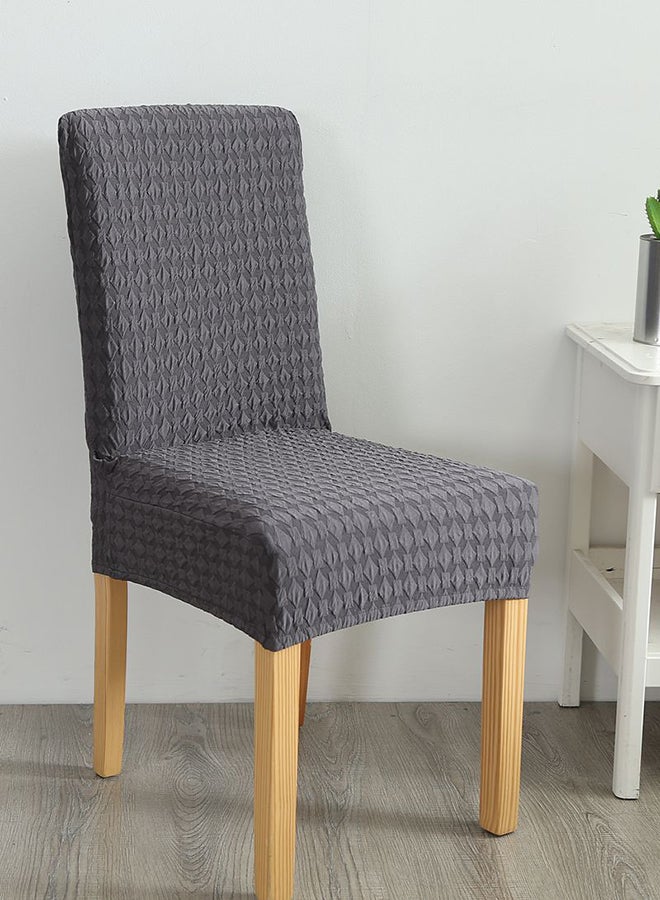 Sharpdo Set Of 4 Waterproof Thick Chair Covers Dark Grey 38x38x45cm  - Image 3
