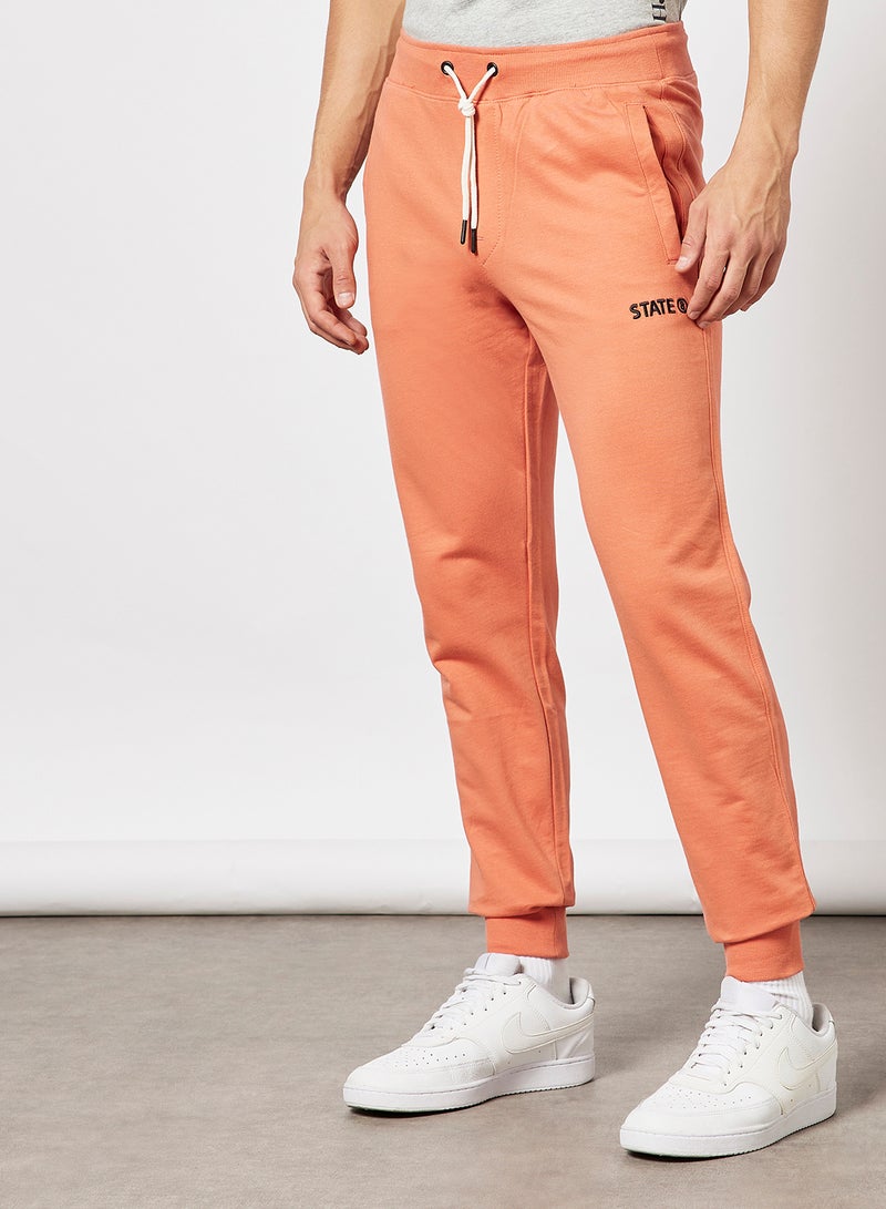 Basic Cotton Joggers Orange - v1640080335/N45346374V_1