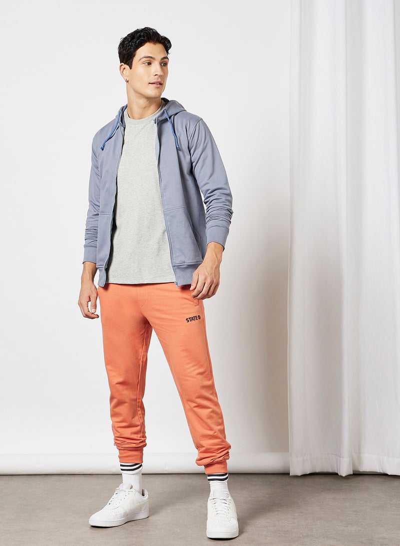 Basic Cotton Joggers Orange - v1640080336/N45346374V_2