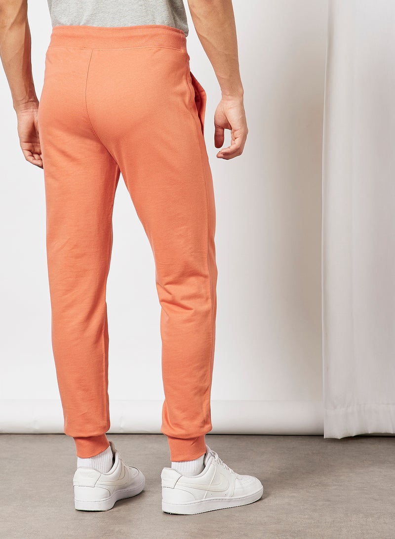 Basic Cotton Joggers Orange - v1640080336/N45346374V_3