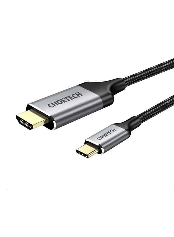 CHOETECH USB-C To HDMI Cable Black
