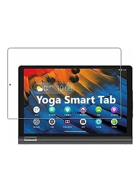9H Hardness Tempered Glass Anti-Scratch Bubble-Free Screen Protector for Lenovo Yoga Smart Tab 10.1/ YT-X705 Yoga Tab 5 YT-X705F Transparent