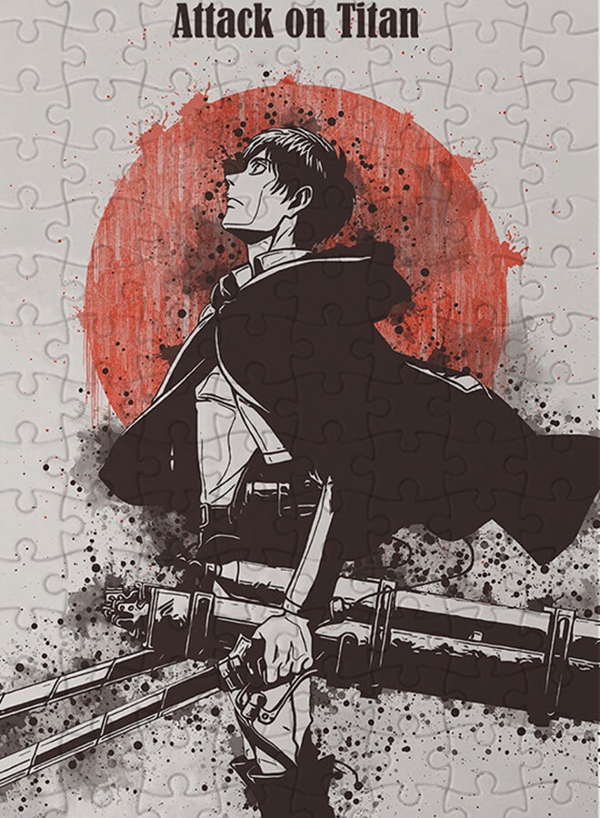 إم إي سي 120-Piece Attack On Titan Jigsaw Puzzle Game 21 x 29.7cm - Image 1