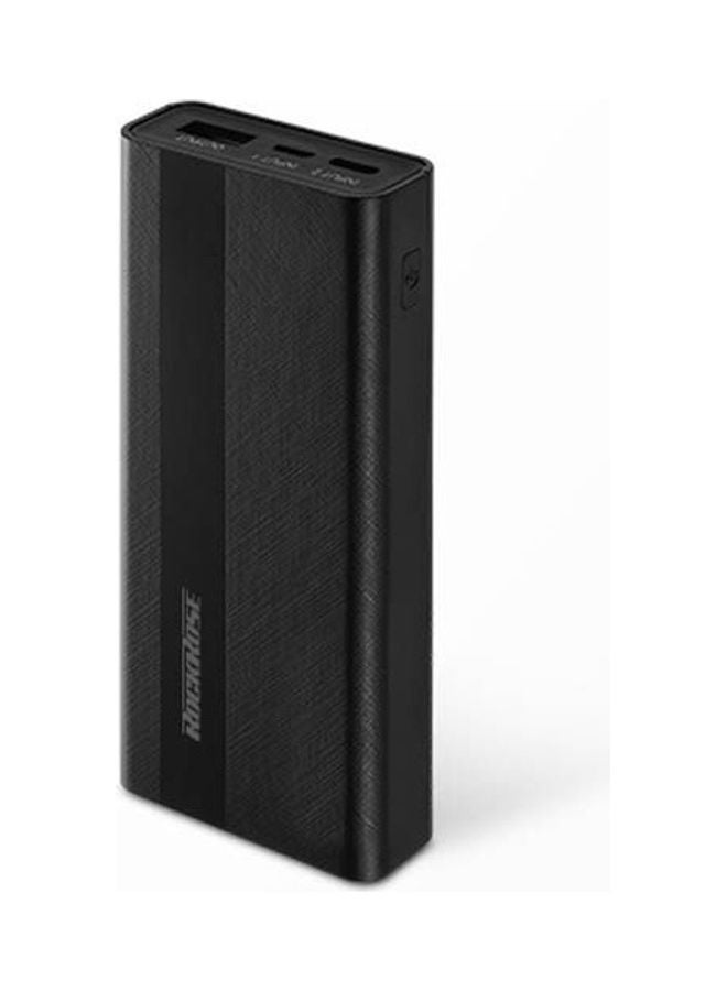 ROCKROSE 1000.0 mAh Compact Power Bank Black