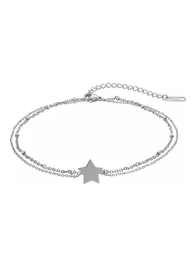 AIWANTO - Star Anklet Silver - Image 1