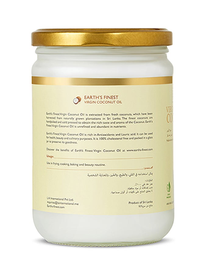 Earth's Finest Virgin Coconut Oil 500ml  - Image 4