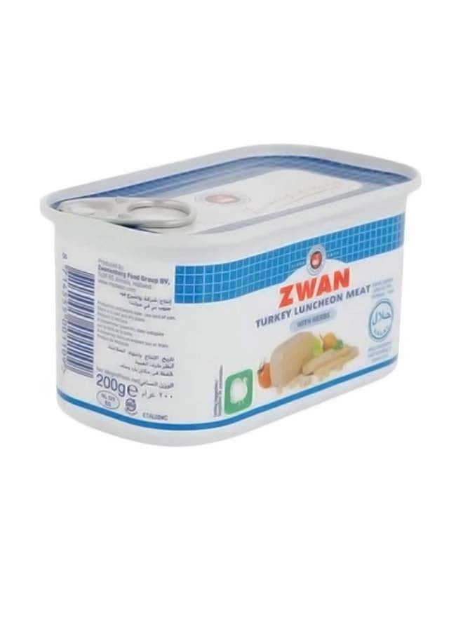 Zwan Turkey Luncheon Meat With Herbs 200grams - Image 1