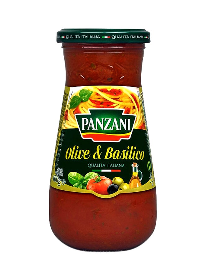 Panzani Olive And Basilic Sauce 400grams - Image 1