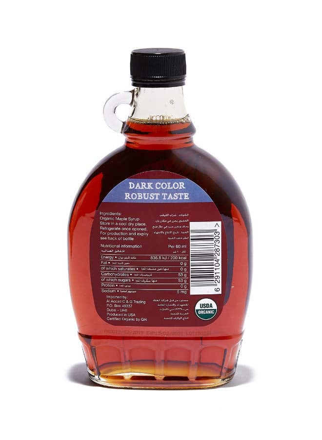 Organic Larder Organic Maple Syrup 375ml - Image 2